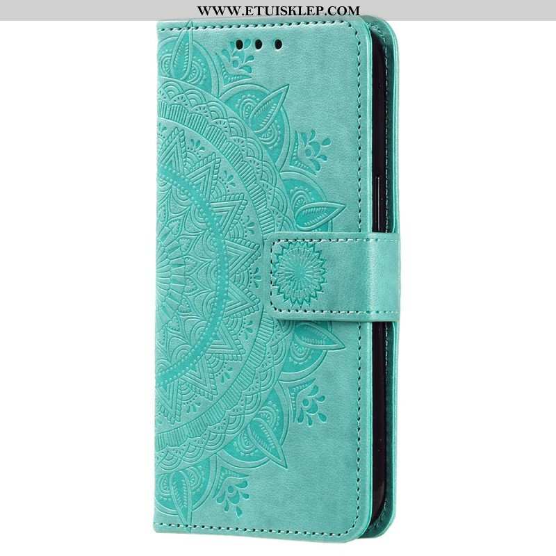 Etui Folio do Xiaomi 12T / 12T Pro Mandala Sun Ze Smyczą